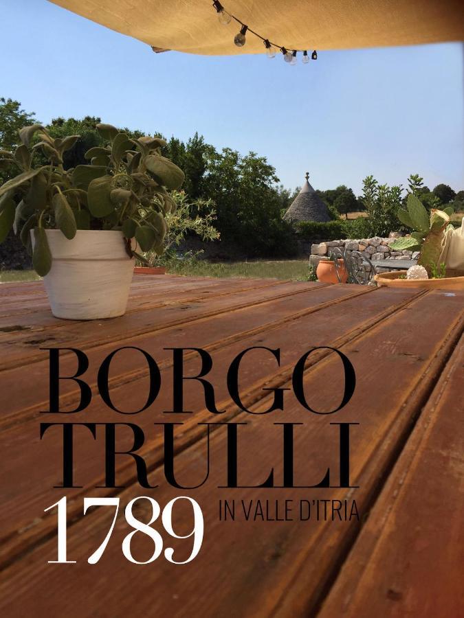 Bed and Breakfast Borgo Trulli 1789 Ostuni Exterior foto
